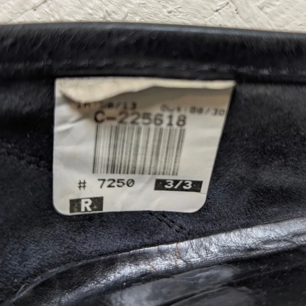 Cole Haan Men Black Leather Fringe Loafers Slip On Made in Italy Size 10M‎ READ
